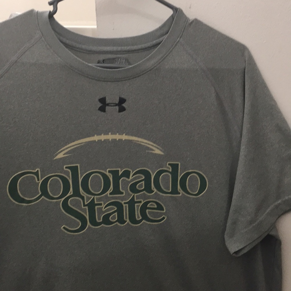 Under Armour-NCAA (Colorado State Rams) - Gray Tee